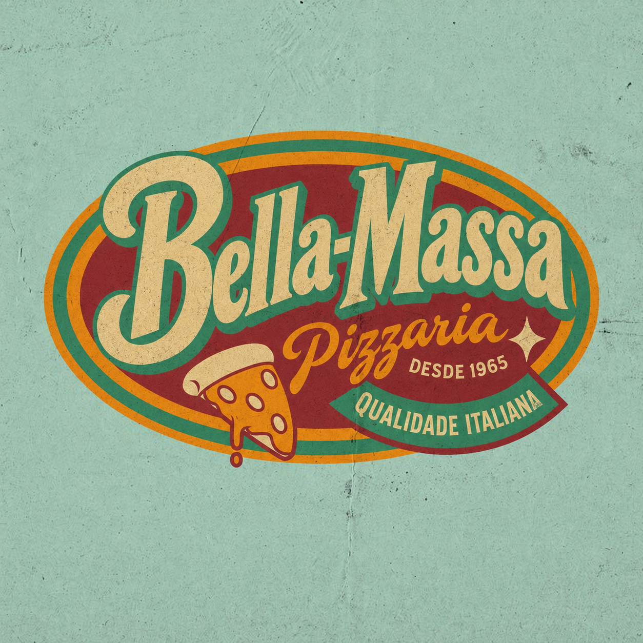 Bella-Massa Pizzaria — Desde 1965 — Qualidade italiana