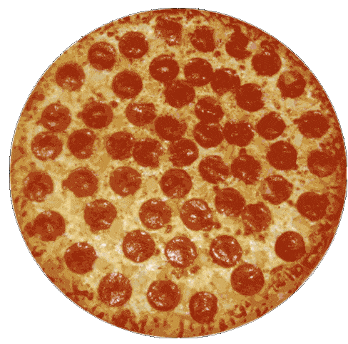 Pizza girando